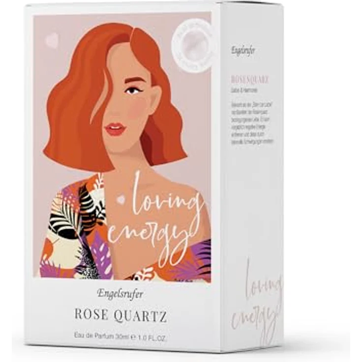 Engelsrufer Powerful Stone Loving Energy for Her Eau de Parfum Damenduft 30ml, Rosenquarz-Stein der Liebe, floral-holziger Duft – Bild 4