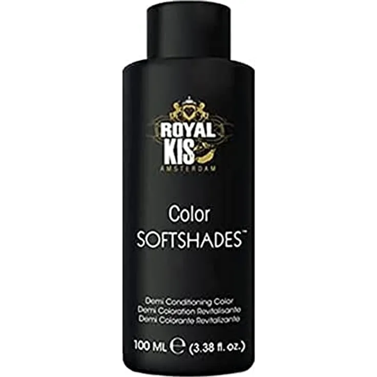 Royal KIS SoftShades - Demi Conditioning Colors 6N - 100 ml - Glanzfärbung, Farbkorrekturen und Auffrischung - Ammoniakfrei, Sulfatfrei und ohne Silikone