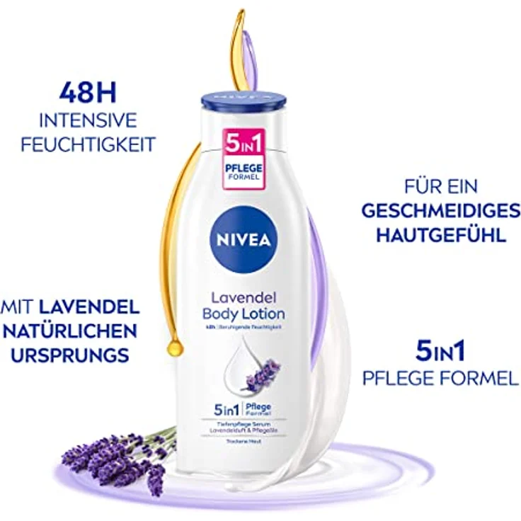 NIVEA Body Lotion Lavendel 400ML – Bild 2