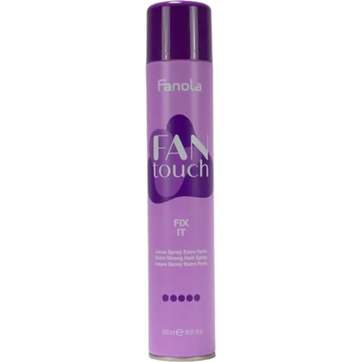 Fanola Fantouch Spray Extra Stark, 500 ml - Haarstyling mit kontrolliertem Halt, schützt vor Feuchtigkeit