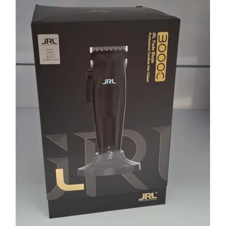 JRL 3000C Hair Clipper Fade Blade, kabelloser Haarschneider mit bürstenlosem Motor, 7.800 U/min, Schwarz – Bild 6