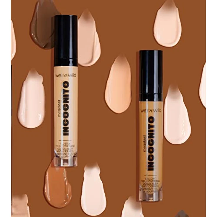 Wet n Wild MegaLast Incognito, cremiger Concealer für volle Abdeckung, hochpigmentiert, Farbton Light Medium, 5,5 ml – Bild 7