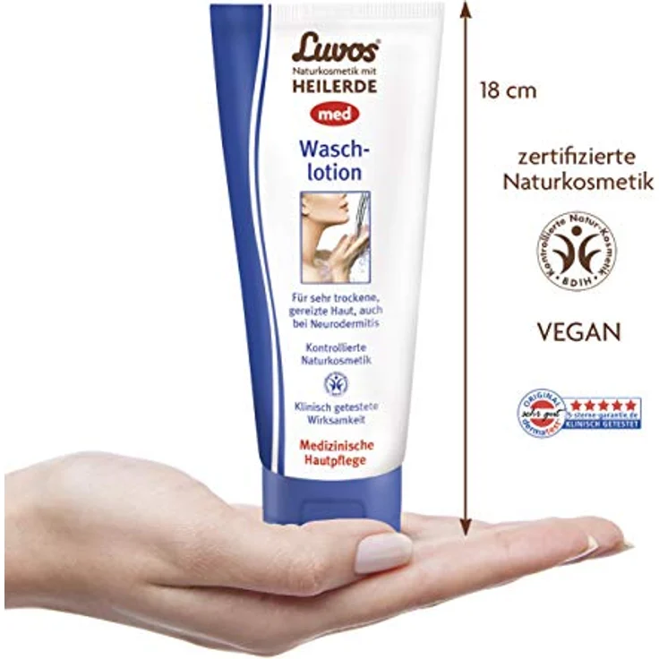 Luvos Wasch- & Duschlotion med 200 ml – Bild 3