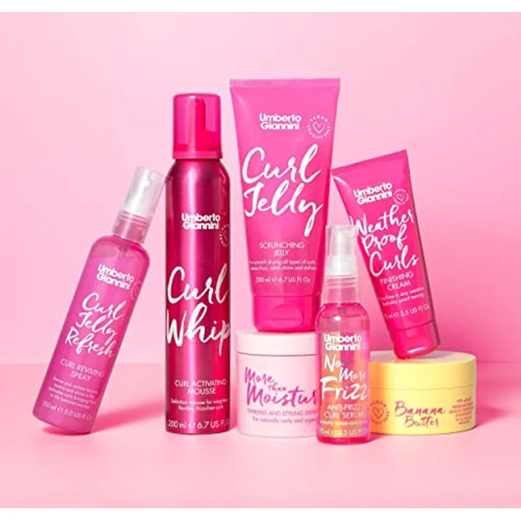 Umberto Giannini Weather Proof Curls Finishing Cream, Haarstylingcreme für lockiges Haar, vegan, 75 ml – Bild 3
