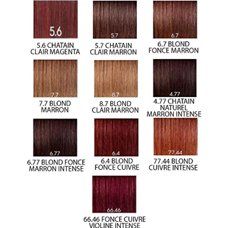 Korres Argan Oil Permanent-Haarfarbe, 50 ml, Farbton 66.46 Intense Burgundy Red, für lang anhaltende Farbdeckung und Glanz – Bild 3