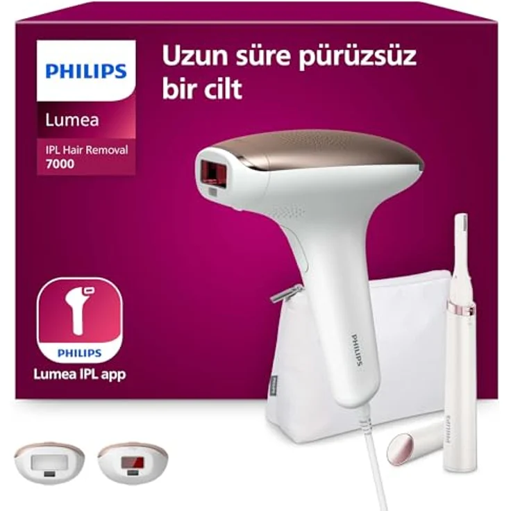 PHILIPS Lumea Advanced BRI921/00, Licht-Haarentferner in Weiß, kühl und bequem, langlebig, flexibel gestaltet, hohe Qualität/Haltbarkeit – Bild 2