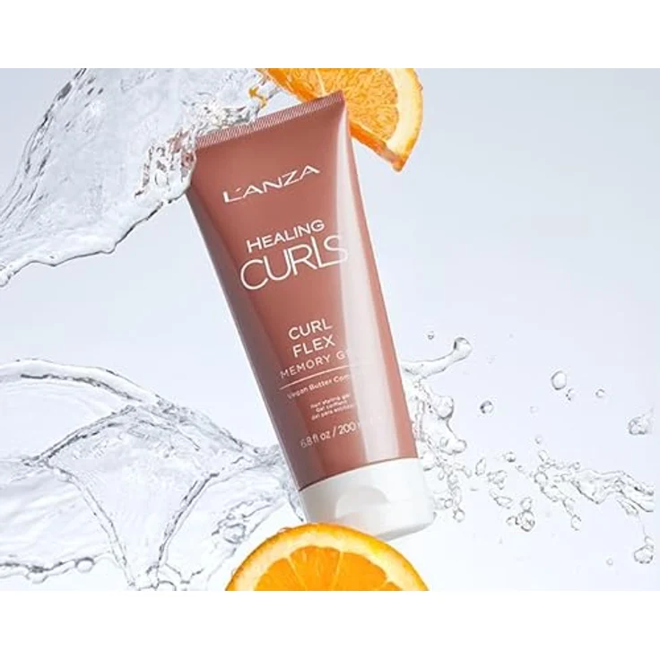 L'ANZA Healing Curls Curl Flex Memory Gel, pflegendes Locken-Gel für starken, lang anhaltenden Halt, ohne Sulfate und Parabene, 200 ml – Bild 5