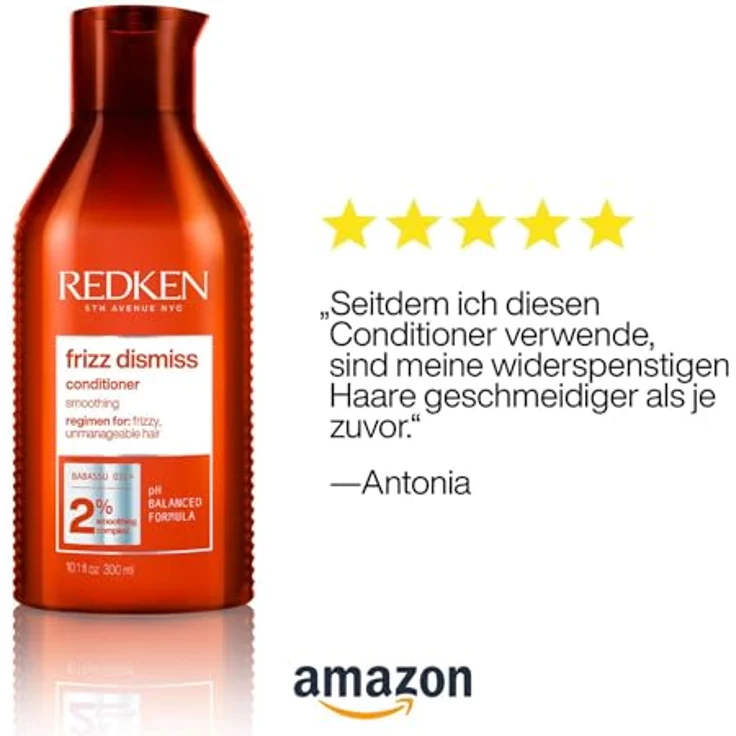 Redken Conditioner Haircare Frizz Dismiss Conditioner 300 ml – Bild 5