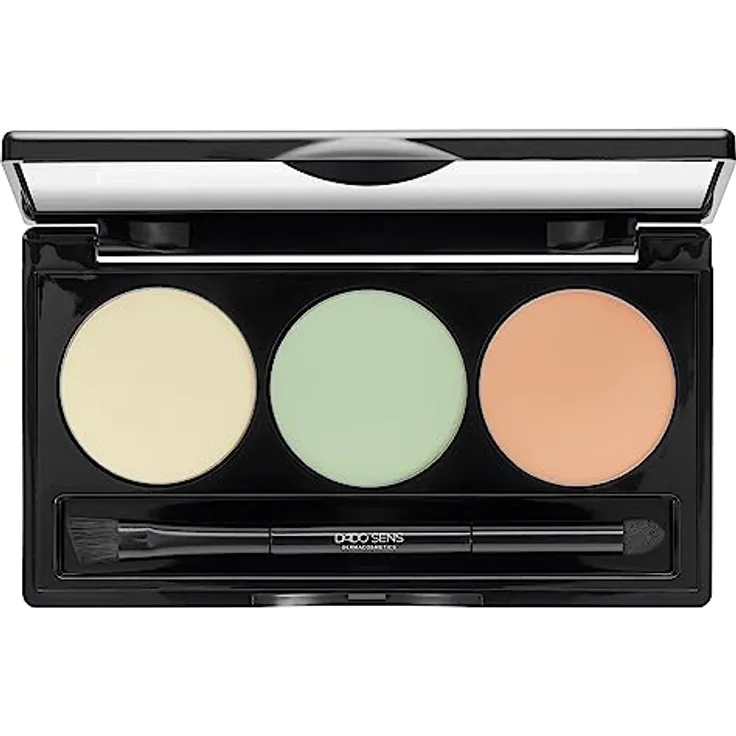 DADO SENS HYPERSENSITIVE Concealer, 4,5 g, hohe Deckkraft für empfindliche Haut, gelb, grün, beige, vegan