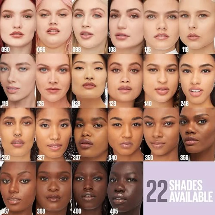 Maybelline Super Stay Lumi Matte Foundation, 35 ml, Farbe 248, luftige Textur mit lichtreflektierenden Partikeln für strahlenden Teint – Bild 7