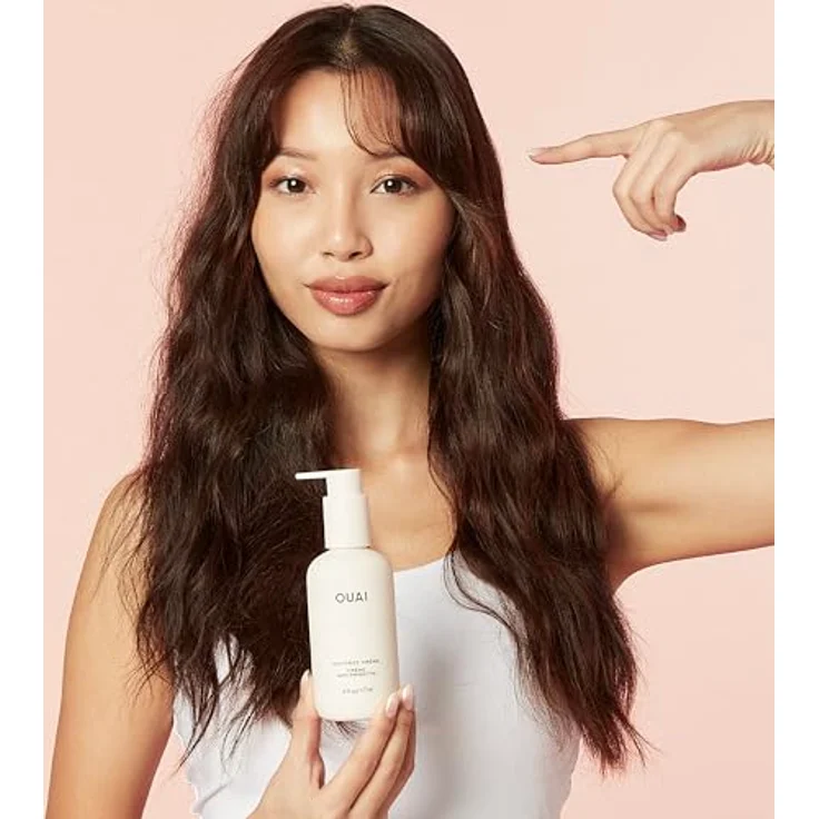 Ouai Anti-Frizz Crème, Stylingcreme für Damen mit Hitzeschutz bis 232 °C, 177 ml – Bild 8