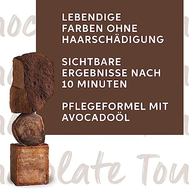Wella Professionals Color Fresh Mask Chocolate Touch Haarkur - Pflegende Tönung mit Avocadoöl - für braunes Haar - 500 ml – Bild 3