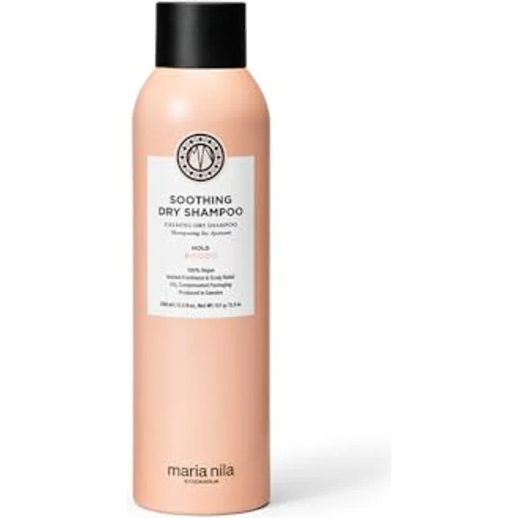 Maria Nila Beruhigendes Trockenshampoo 250 ml, 1/5 Halt, erfrischt fettiges Haar, beruhigt die Kopfhaut - 100% Vegan & Sulfate/Parabene frei – Bild 1