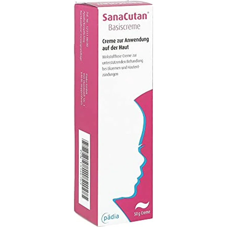 SANACUTAN Basiscreme 50 g, apothekenpflichtig, PZN-13346763 – Bild 1