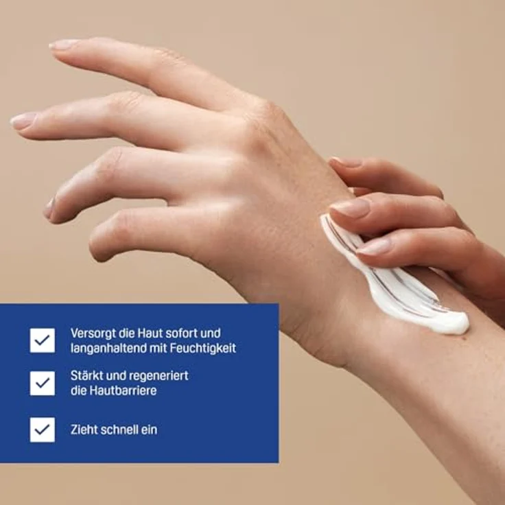 Physiogel Daily Moisture Therapy Sehr Trockene Haut Creme 150 ml - intensive Feuchtigkeitscreme für sehr trockene Haut - nährende Hautcreme für Körper und Gesicht – Bild 3
