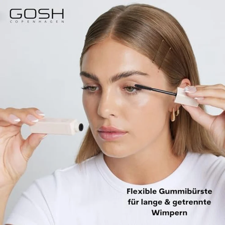 Gosh Lash Extension Wimperntusche, 7 ml, für Länge & Volumen, schwarz – Bild 6