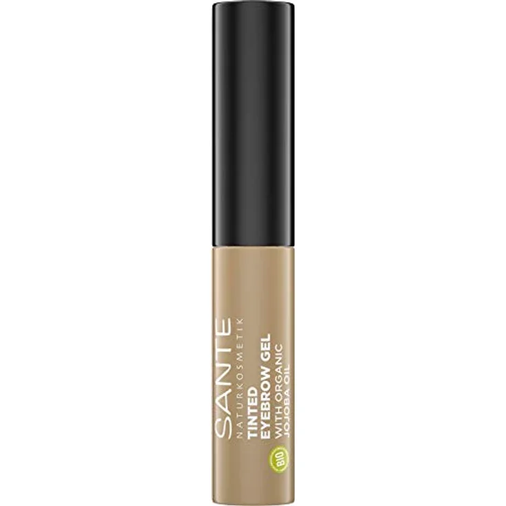 Sante Naturkosmetik Tinted Eyebrow Gel 01 Blondie, Flüssiger Eyebrowmascara für helle Augenbrauenfarbe, Vegan, 3,5ml – Bild 3