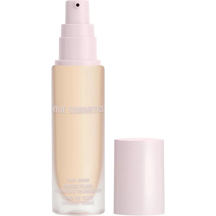 Kylie Jenner Power Plush Longwear Foundation, 30 ml, mittlere bis volle Deckkraft, Farbe 4N