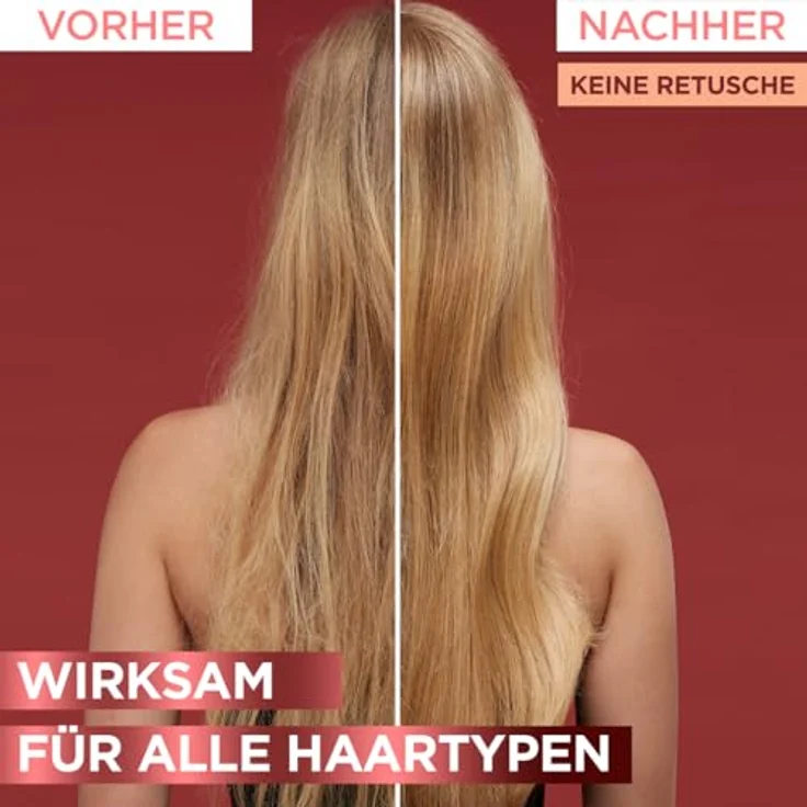 L'Oréal Paris Elvital Full Resist Power Booster Aufbau-Shampoo, gegen Haarausfall durch Haarbruch, mit Biotin, 6 x 300 ml – Bild 4