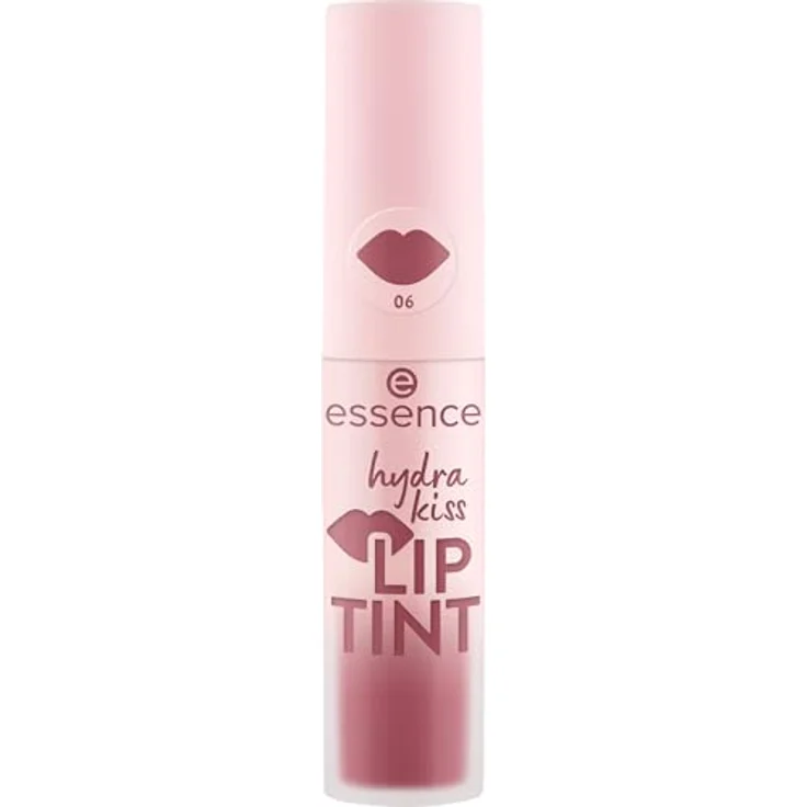 Essence hydra kiss LIP TINT Nr. 06, Roter Lippenstift mit langanhaltendem Färbeeffekt, vegan, 3er Pack (3x4ml) – Bild 2