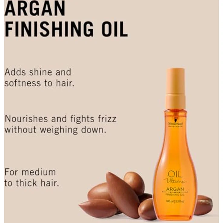 Schwarzkopf - Oil Ultime - Argan Finishing Oil - 100 ml – Bild 2