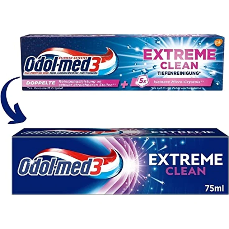 Odol Extra Clean Tiefenreinigung 75 ml, frischer Atem & saubere Zähne – Bild 10