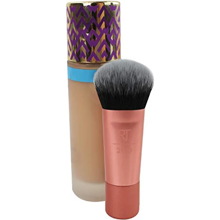Real Techniques Mini Expert Face Brush Make-up Pinsel, geeignet für Foundation, Dekorative Kosmetik Make-up Accessoires – Bild 5