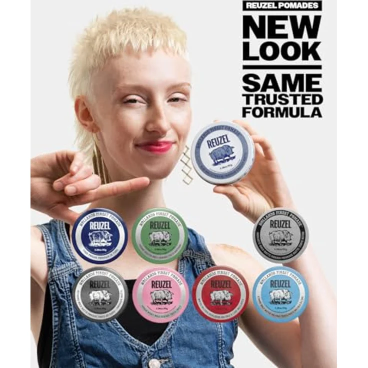 Reuzel Hollands Finest Pomade Extreme Hold, Haarpomade mit Matt-Effekt für Herren, 35 g – Bild 8
