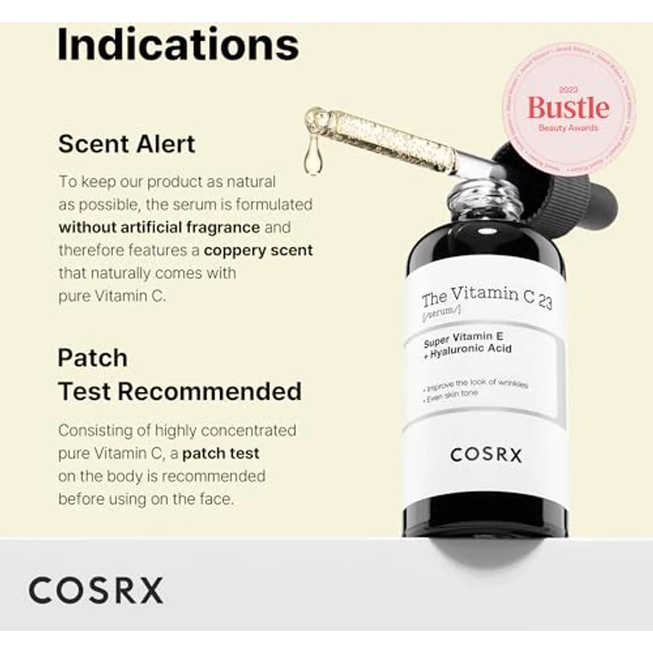 Cosrx Vitamin C 23, intensives Gesichtsserum gegen Pigmentflecken, regenerierend, 20 ml – Bild 4