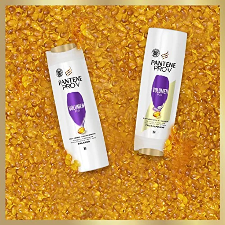 Pantene Pro-V Volumen Pur Shampoo Für Feines Plattes Haar 300 ml – Bild 3