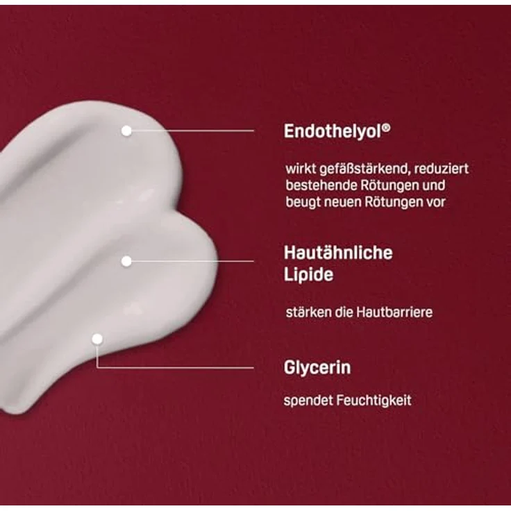 Physiogel Calming Relief Anti-Rötungen Tagescreme LSF25 - beruhigende Gesichtspflege für zu Rosacea und Couperose neigende Haut - 40 ml – Bild 4