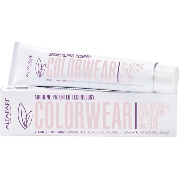 Alfaparf Milano Color Wear Vegane Haartönung, Special Coloration Unisex, 60 ml - Ammoniakfrei, Creme-Gel-Textur, intensive Farbnuancen, Metallic Grey Black
