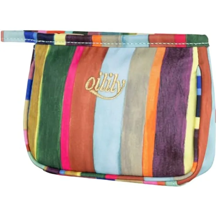 Oilily Tern Tides Kosmetiktasche, mehrfarbig, 100% Polyester, 15 cm x 5 cm x 11 cm