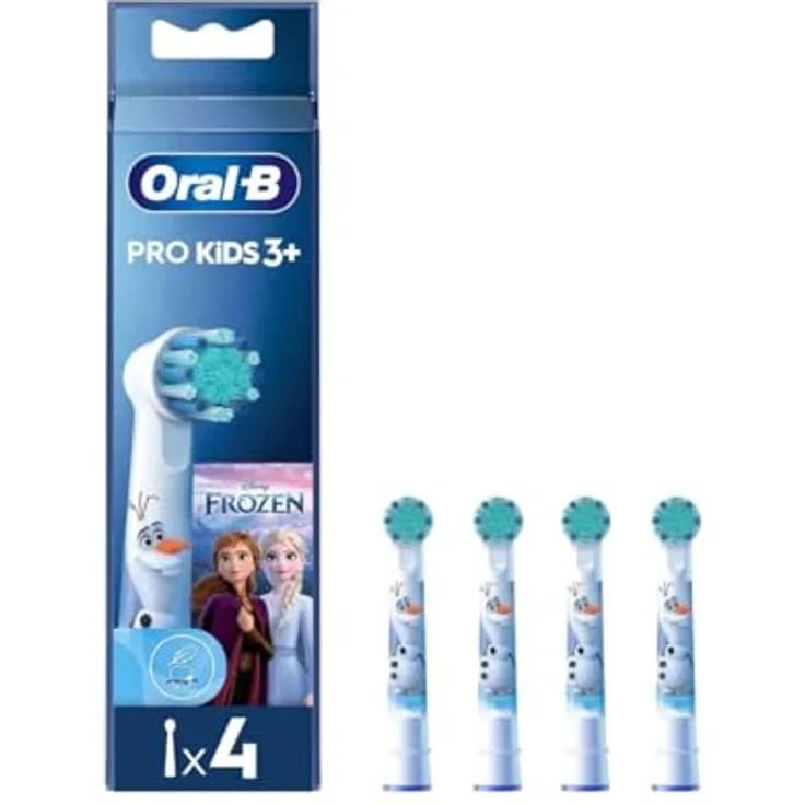 Oral-B Aufsteckbürsten Frozen, extra weiche Borsten für Kinder, mit Frozen-Figuren, 2er Pack - Preisvergleich – Bild 2