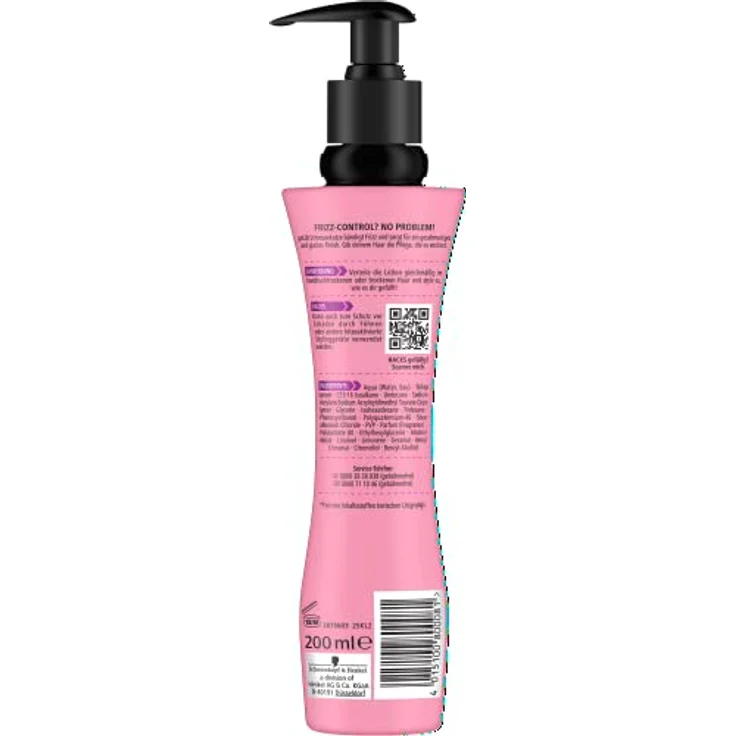 got2b Lotion Schmusekatze Anti-Frizz Lotion Halt 2 (200 ml), Styling Lotion für geschmeidige Styles, bändigt das Haar und verleiht ein seidenweiches Haargefühl – Bild 3
