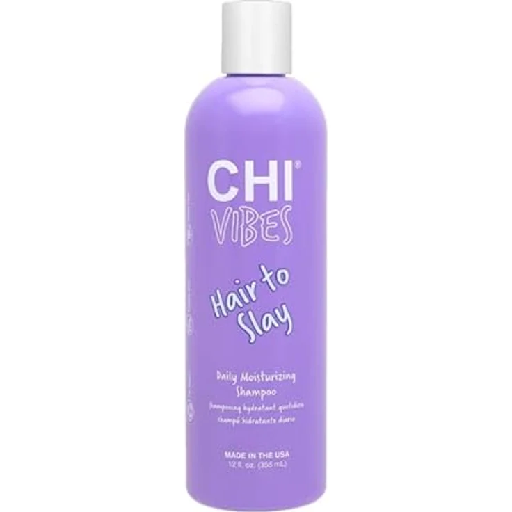 Farouk CHI Vibes Hair To Slay, feuchtigkeitsspendendes Shampoo mit Proteinen und Vitaminen, 355 ml, pflanzlich, glutenfrei und parabenfrei – Bild 1