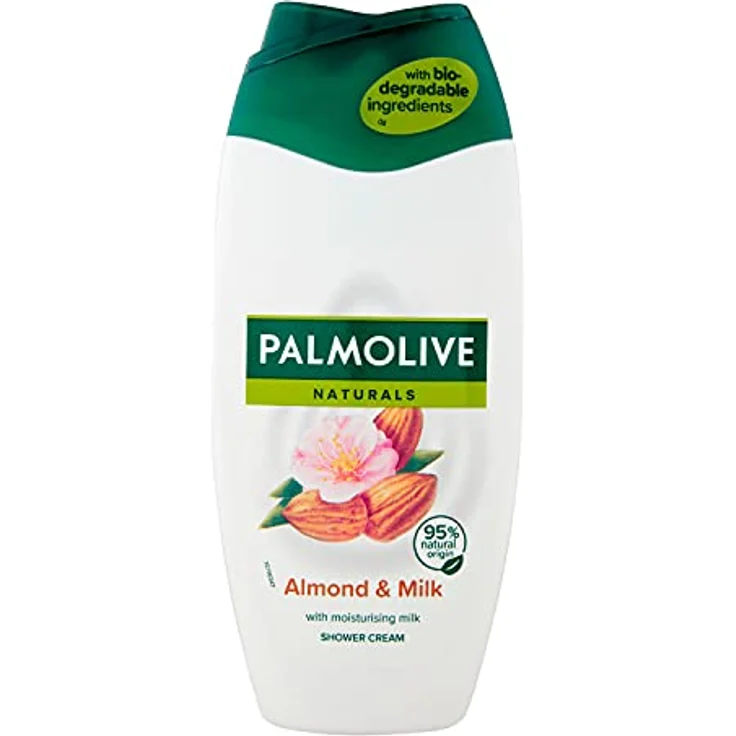 Palmolive Duschgel Mandel, 250ml, pflegendes Gel mit Mandelduft – Bild 3