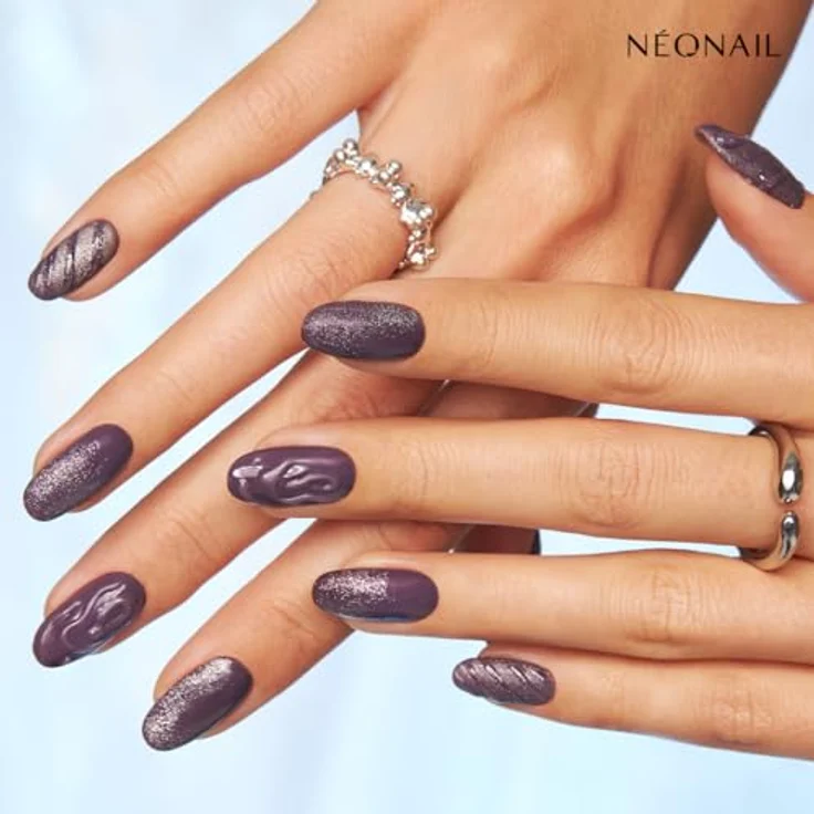 NÉONAIL UV Nagellack 7,2 ml - LILA - MYSTIC NIGHT - Starke Pigmentierung, 21 Tage Haltbarkeit, Zertifizierte Qualität, Aushärtung in UV-Lampe – Bild 5