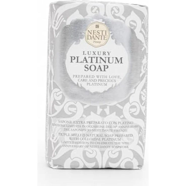 NESTI DANTE Nesti Dante Luxury Platinum Seife mit kostbarem Platin 250 g für Alle Hauttypen geeignet – Bild 2