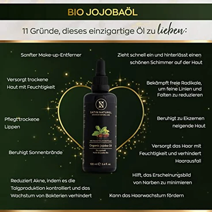 Jojobaöl 100ml – Bild 2