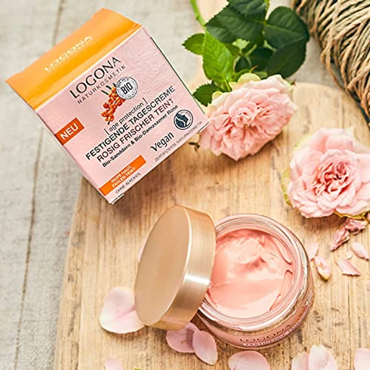Logona Age Protection Tagescreme Rosé 50 ml – Bild 3