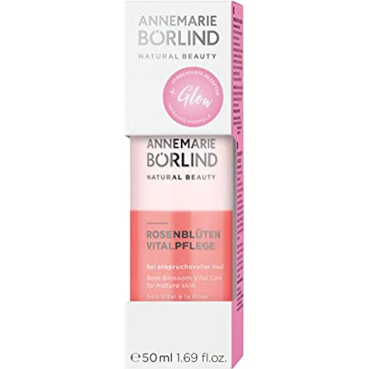 Annemarie Börlind Rosenblüten Vitalpflege 50 ml, mit Anti-Aging Wirkung für eine straffe Haut – Bild 2