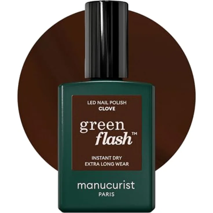 manucurist GREEN Flash LED Gel Nail Lacquer Nagellack 15 ml Clove