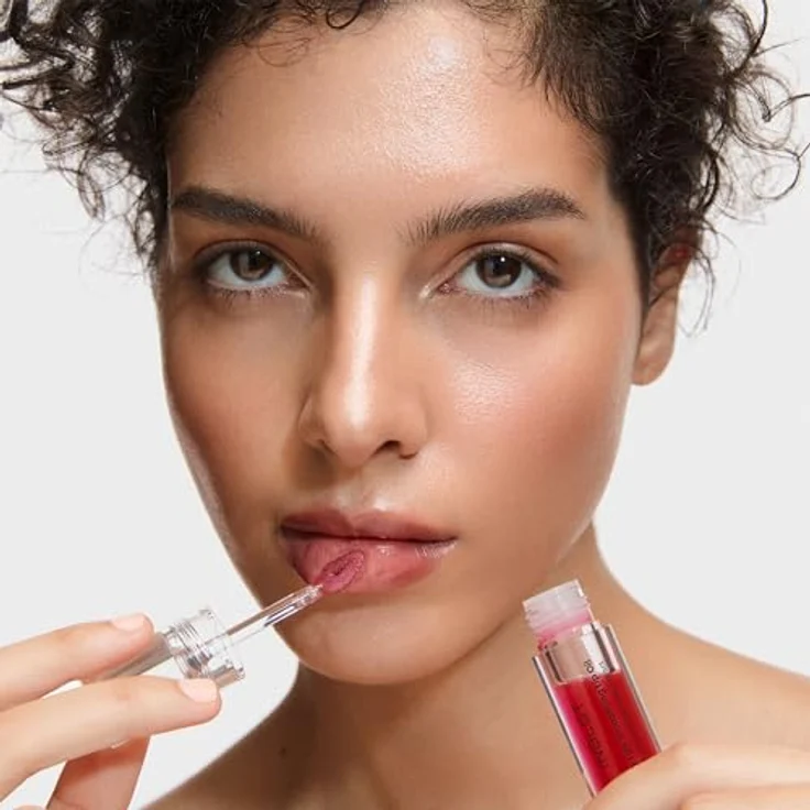 Inglot Juicy Lips Lippenöl, pflegendes Lippenöl mit natürlicher Zusammensetzung, Walderdbeer-Duft, vegan, 4 ml, intensivem Schutz und glänzendem Finish – Bild 4