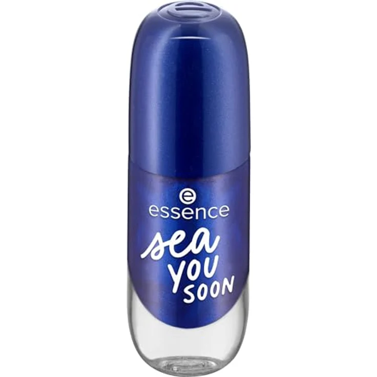essence gel nail colour Nr. 22, Nagellack in Blau, langanhaltend, schnelltrocknend, vegan, acetonfrei, 8ml – Bild 1