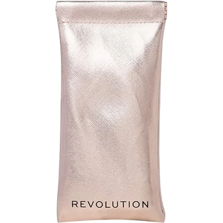Revolution Beauty London On The Glow Travel Brush Set, 4-teiliges Reise-Pinselset für Gesicht mit synthetischen Borsten, vegan und tierversuchsfrei – Bild 2