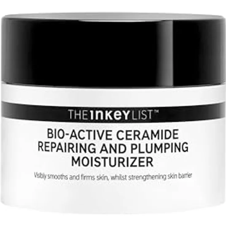 The INKEY List Bio-Active Ceramide Repairing and Plumping Moisturizer, Gesichtscreme zur Reduzierung von Falten und feinen Linien, 50 ml
