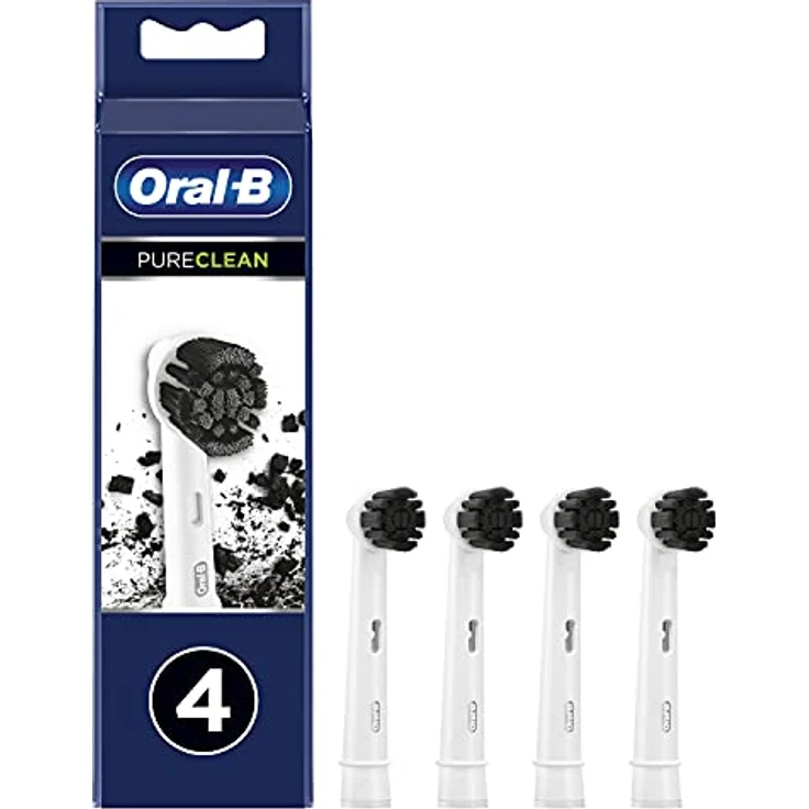 Oral-B Head 4-pack Pure Clean Aufsteckbürsten für elektrische Zahnbürste 4 St. Weiß – Bild 2