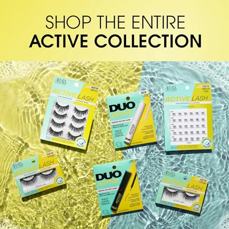 Ardell Duo Active Adhesive Clear, Wimpernkleber für künstliche Wimpern, 4.5 g, unsichtbare Haftung – Bild 7