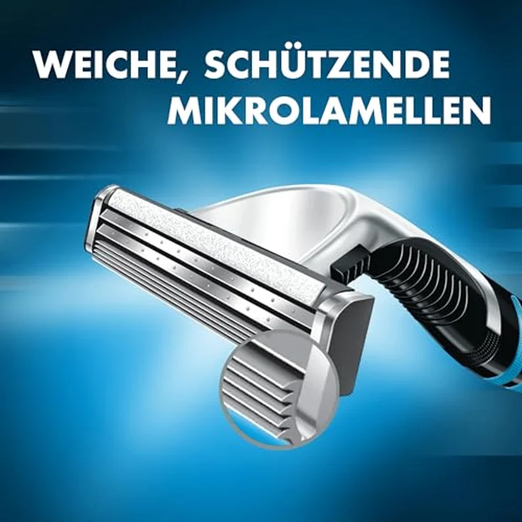 Gillette Sensor Excel Herren Rasierklingen, 10er Packung – Bild 2